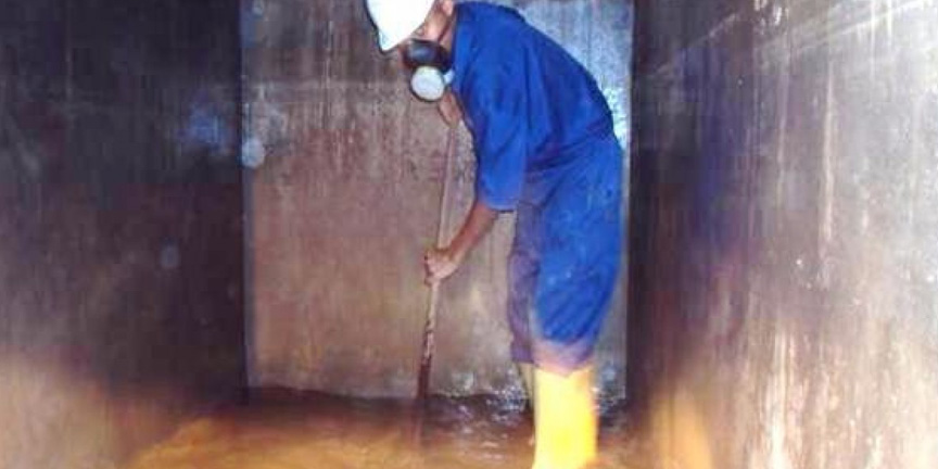 Limpieza y desinfección de cisternas